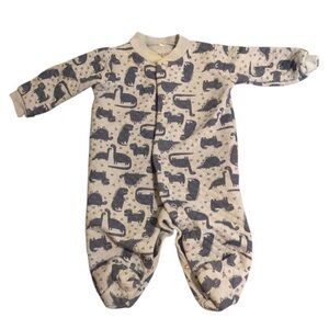 Chick Pea Dinosaur Sleeper 0-3 Months